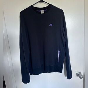 Nike tech fleece crewneck navy
